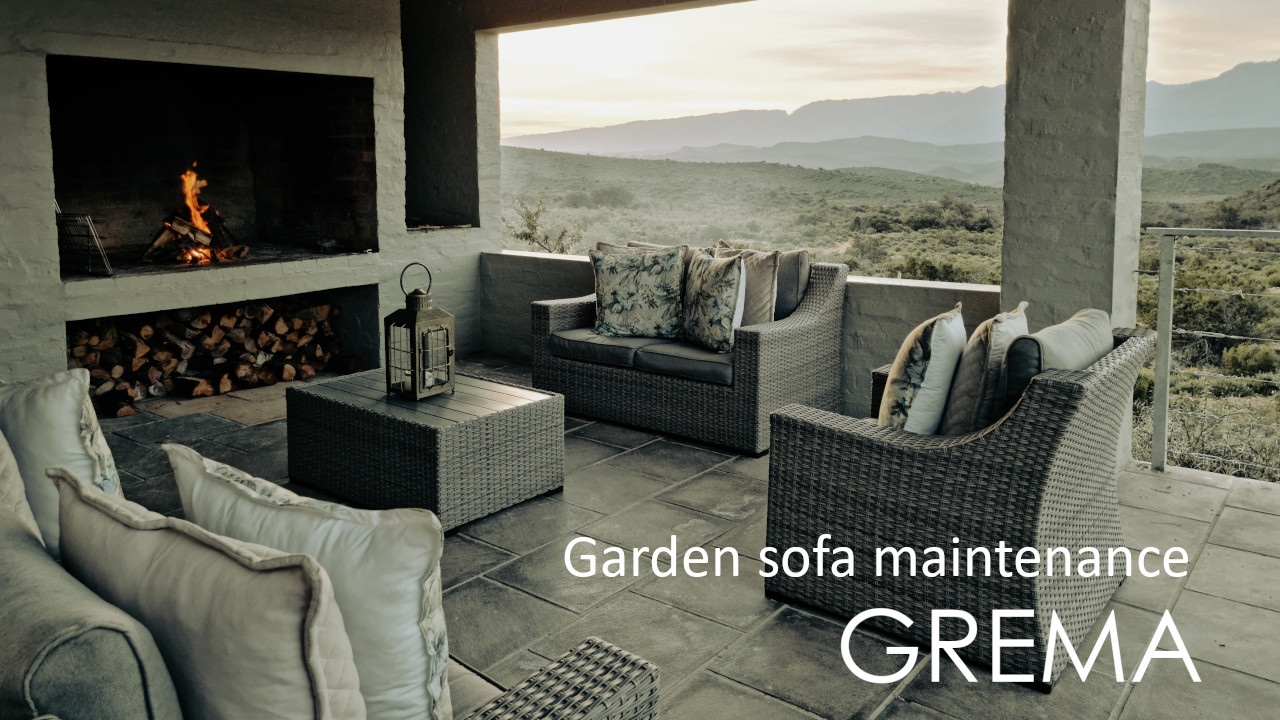 お手入れが気になるけど ガーデンソファをバルコニーに置いてみたい方へ Grema グレマ